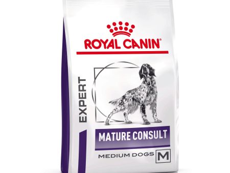 Royal Canin Veterinary Diet Mature Consult Medium Dog Dry Food Online Hot Sale