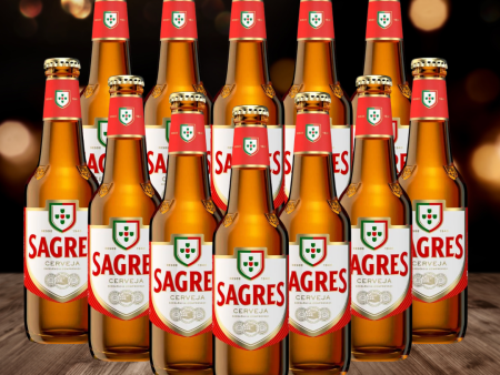 Sagres Cerveja Portuguese Lager 330ml Bottles - 5.1% ABV (12 Pack) Online