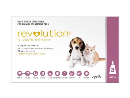 Revolution For Puppies and Kittens Up to 2.5kg Online Hot Sale