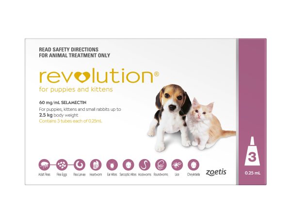 Revolution For Puppies and Kittens Up to 2.5kg Online Hot Sale