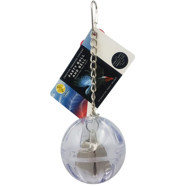 Featherland Paradise Foraging Ball With Bell Bird Toy Discount