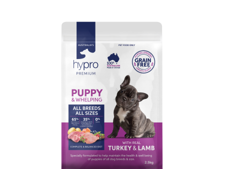 Hypro Premium Grain Free Puppy Turkey & Lamb Dry Dog Food Online Hot Sale