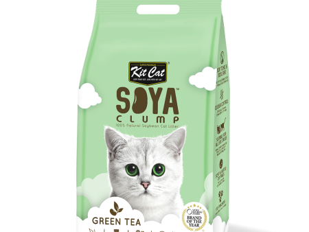 Kit Cat Soya Clumping Cat Litter Green Tea 7L Online Hot Sale