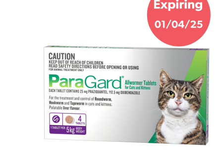 Paragard Allwormer Cat 0-5kg Online Hot Sale