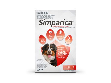 Simparica Extra Large Dog Chews 40.1-60kg Online now