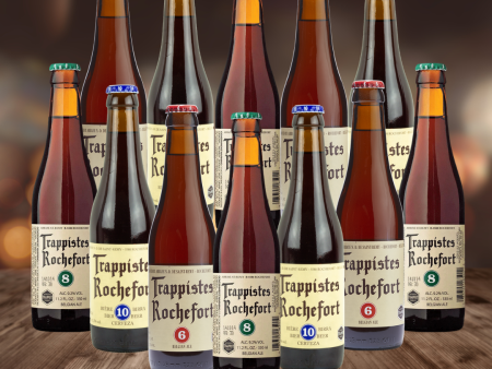 Trappistes Rochefort Belgian Beer Mixed Case 330ml Bottles (12 Pack) Hot on Sale