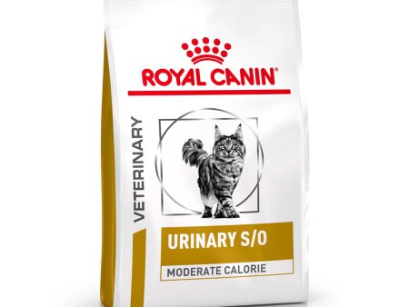 Royal Canin Veterinary Diet Urinary S O Moderate Calorie Adult Dry Cat Food on Sale