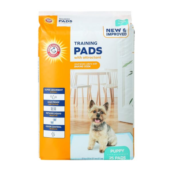 Arm and Hammer Puppy Pads with Attractant on Sale