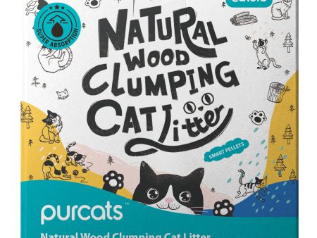 Cature Natural Wood Clumping Smart Pellets Cat Litter Online