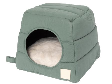 FuzzYard Life Cat Cubby Myrtle Green For Cheap