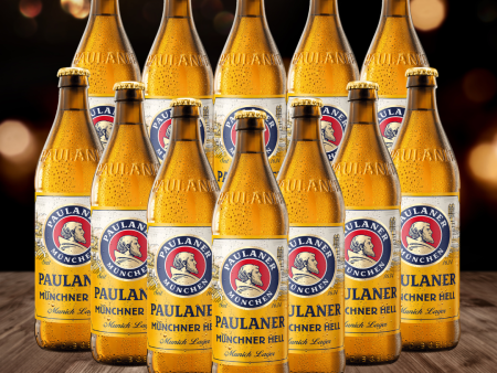 Paulaner Munchner Hell Premium German Lager 330ml Bottles (12 Pack) - 4.9% ABV Online