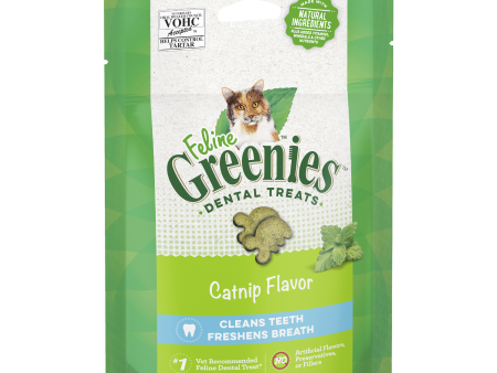 Greenies Cat Dental Health Treats Catnip Cheap