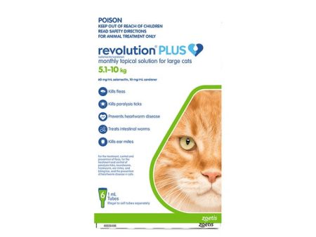 Revolution Plus Large Cats 5.1-10kg Sale