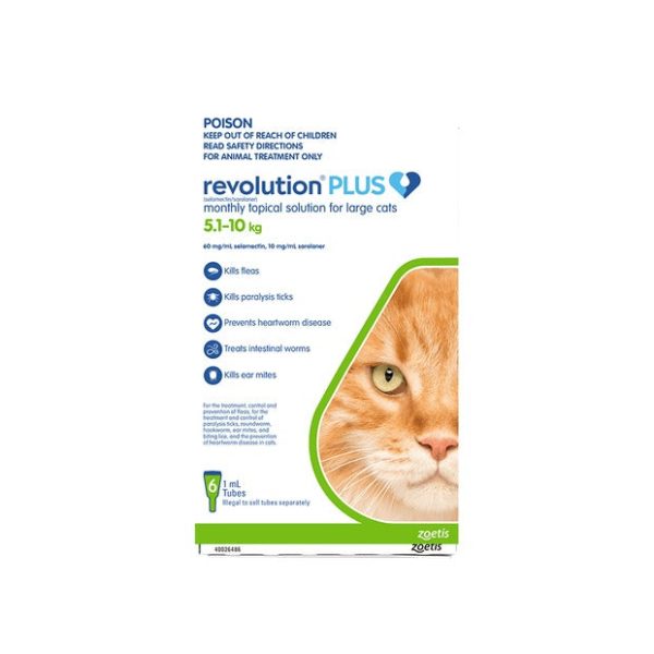 Revolution Plus Large Cats 5.1-10kg Sale