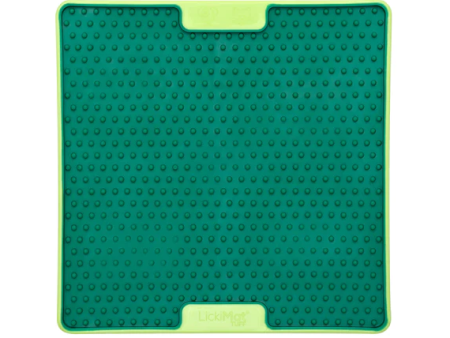 LickiMat Tuff Pro Slow Feeder Dog Mat Green Discount