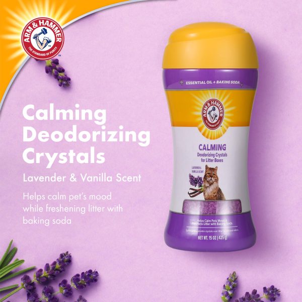 Arm and Hammer Litter Box Cat Crystals Calming 443ml For Cheap