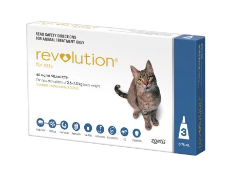 Revolution For Cats 2.6-7.5kg Online Hot Sale