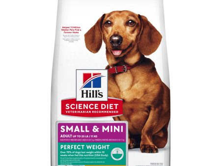 Hill s Science Diet Adult Perfect Weight Small & Mini Dry Dog Food 1.81kg Hot on Sale