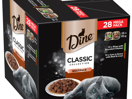 Dine Classic Collection Chicken & Beef 85g x 28 on Sale