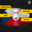 Budweiser Budvar Czech Lager 500ml Cans - 5% ABV (12 Pack) Supply