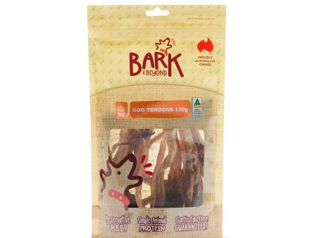 Bark And Beyond Kangaroo Tendons Dog Treats 150g on Sale