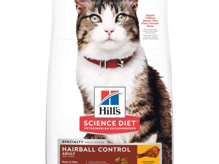 Hill s Science Diet Adult Hairball Control Dry Cat Food Discount