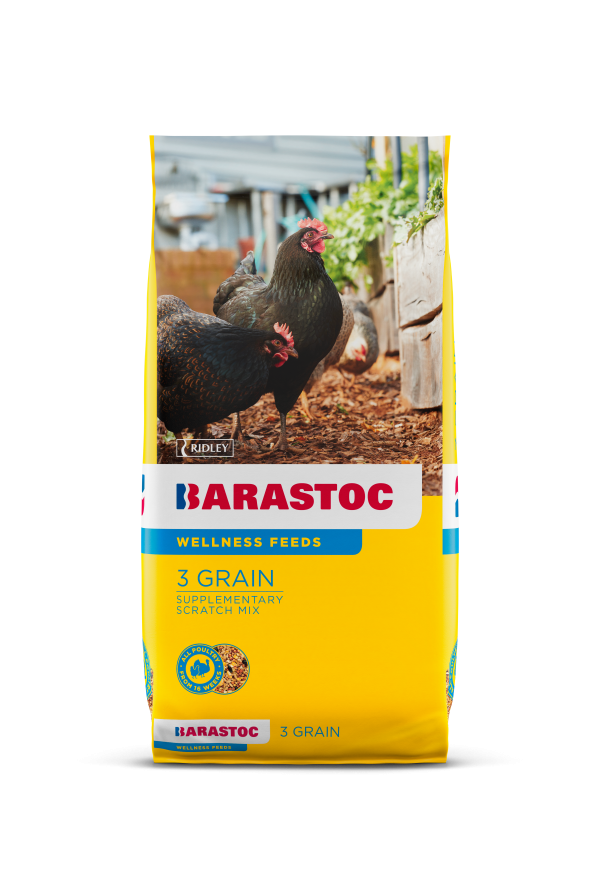 Barastoc 3 Grain Scratch Mix 20kg Sale