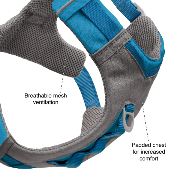 Kurgo Journey Air Dog Harness Black Online now