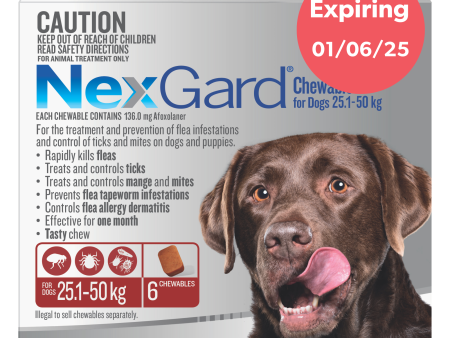 Nexgard Large Dog Chews 25.1-50kg Cheap