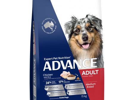 Advance Chicken and Rice Medium Breed Adult Dog Dry Food Discount