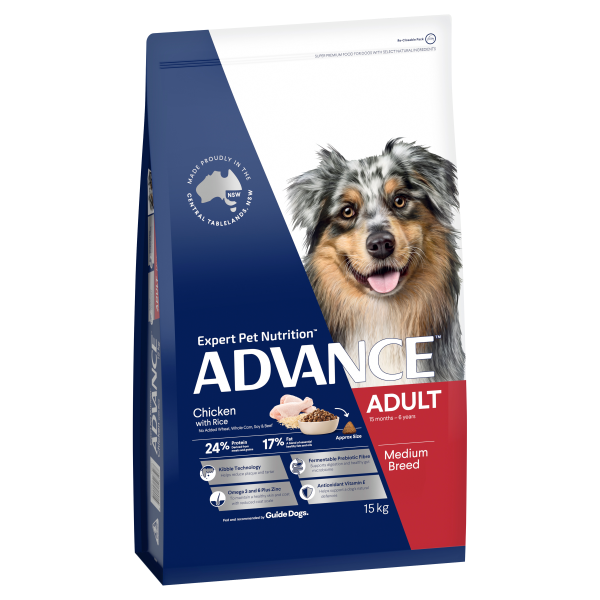 Advance Chicken and Rice Medium Breed Adult Dog Dry Food Discount