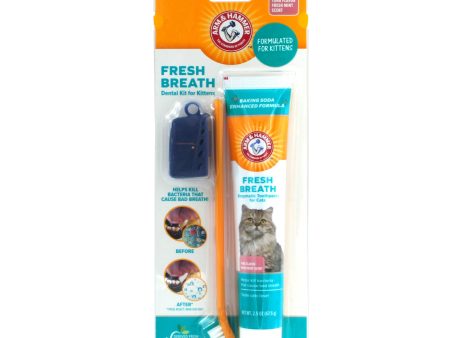 Arm and Hammer Fresh Breath Dental Kit for Kittens Tuna Cheap