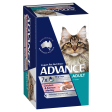 Advance Chicken and Salmon Medley Adult Wet Cat Food Tray 85g x 7 For Discount