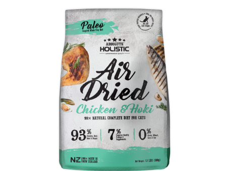 Absolute Holistic Air Dried Cat Food Chicken & Hoki 500g Sale