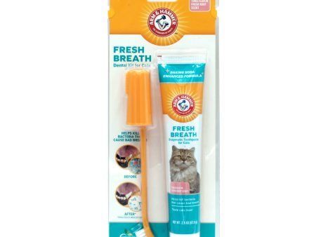 Arm and Hammer Fresh Breath Dental Kit for Cats Tuna Discount