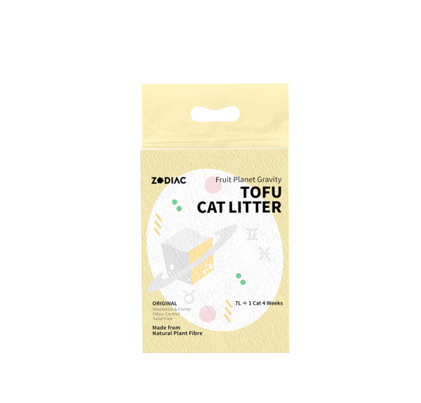 ZODIAC Fruity Tofu Original Cat Litter 2.5kg For Sale