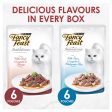 Fancy Feast Inspirations Beef And Tuna Adult Wet Cat Food 70g x 12 Cheap