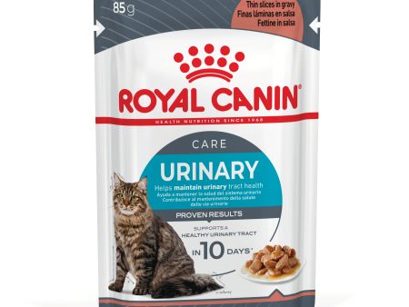 Royal Canin Urinary Care with Gravy Adult Wet Cat Food Pouches 85g x 12 Sale