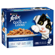 Felix As Good As It Looks Ocean Menu Adult Wet Cat Food 85g x 12 Online Hot Sale