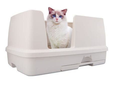 Ezi-LockOdour Dual Layer Cat Litter System Extra Large Cat Litter Tray Fashion