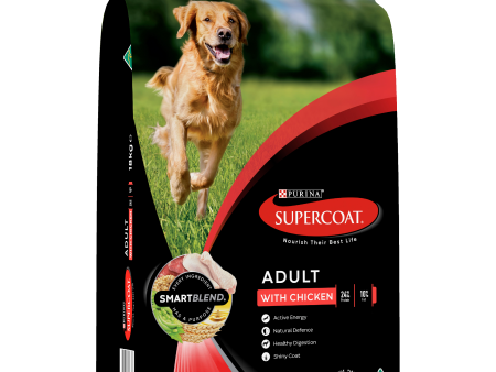 Supercoat Chicken Adult Dry Dog Food 18kg Online