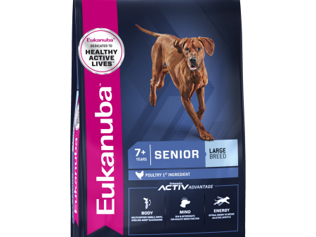 Eukanuba Senior Large Breed Dry Dog Food 14kg Online now