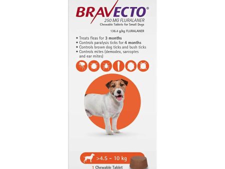 Bravecto Small Dog Chews 4.5-10Kg For Cheap