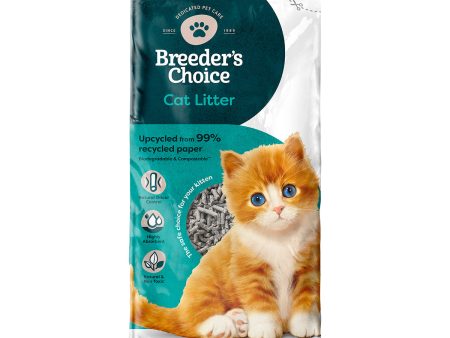 Breeders Choice Recycled Paper Cat Litter 30L For Discount