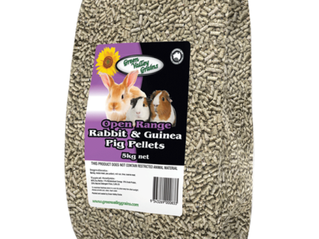 Green Valley Grains Rabbit & Guinea Pig Pellets 5kg on Sale