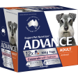 Advance Casserole with Salmon All Breed Adult Wet Dog Food Tray 100g x 12 For Cheap