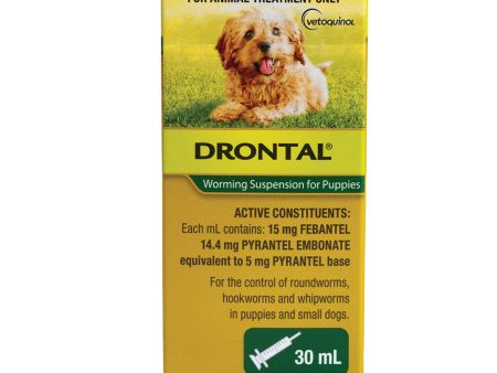 Drontal Worming Suspension Puppies 30ml Fashion