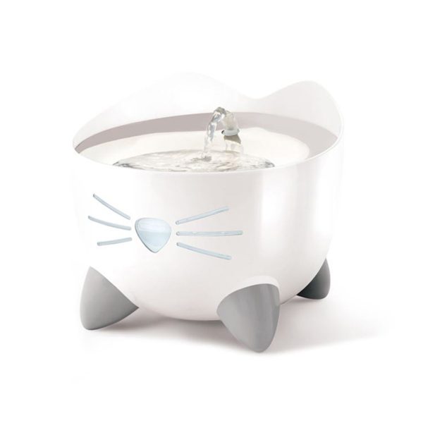 Catit Pixi Cat Fountain White with Stainless Steel For Discount