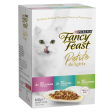 Fancy Feast Petite Delights Salmon Tuna Chicken  Variety Pack Adult Wet Cat Food 50g x 6 Hot on Sale