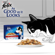 Felix As Good As It Looks Meat Menu Adult Wet Cat Food 85g x 12 For Discount